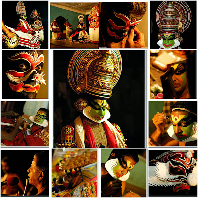 Kathakali - traditional dance form of India Kathakali - traditional dance form of India