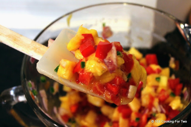 Mango Pineapple Salsa from 101 Cooking For Two