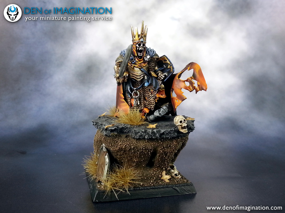 The Wight King DEN OF IMAGINATION Miniature Painting Service