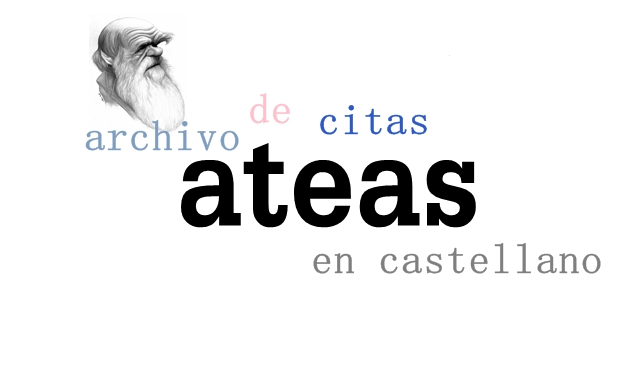Archivo de citas ateas en castellano
