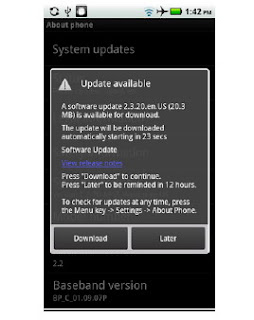 Verizon Motorola Droid 2 Firmware Update 2.3.20 released