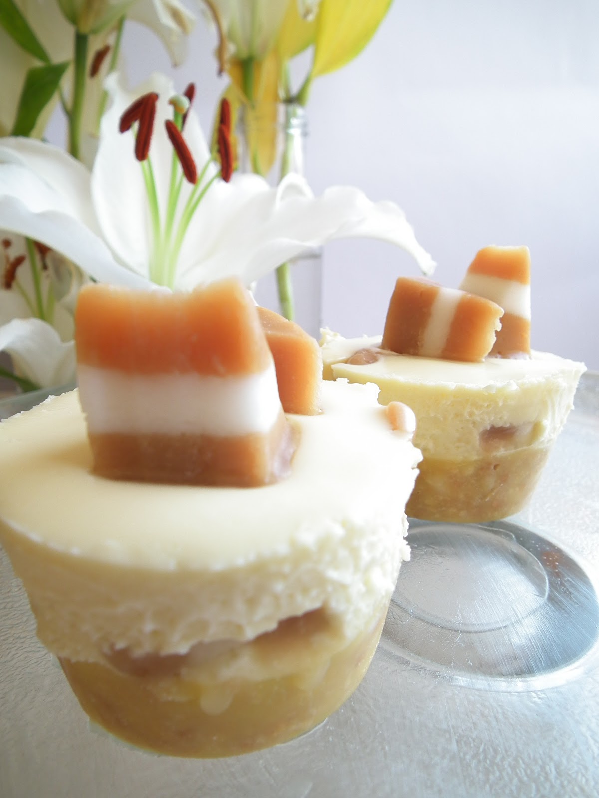 Sugabuttacream Mini Jersey Caramel White Chocolate Cheesecake
