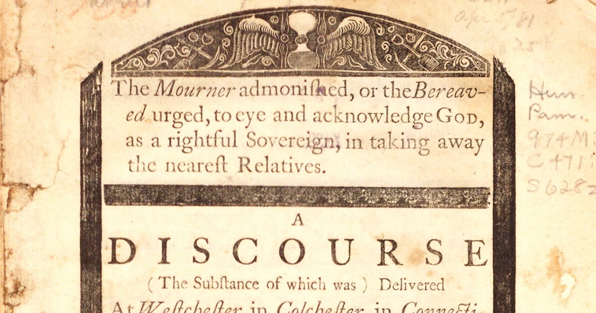 State Library of Massachusetts Funeral Sermons A Useful Genealogical