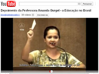 amanda gurgel, professora, baixo salário, educação no brasil, protesto