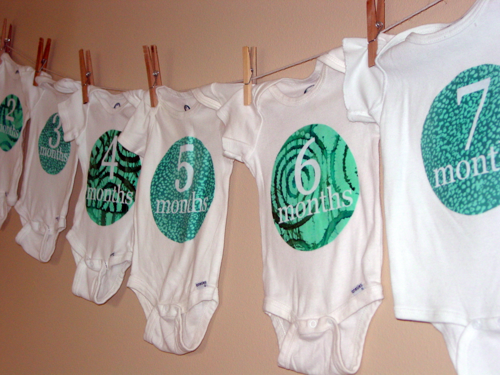 12 month onesies Rachel Teodoro