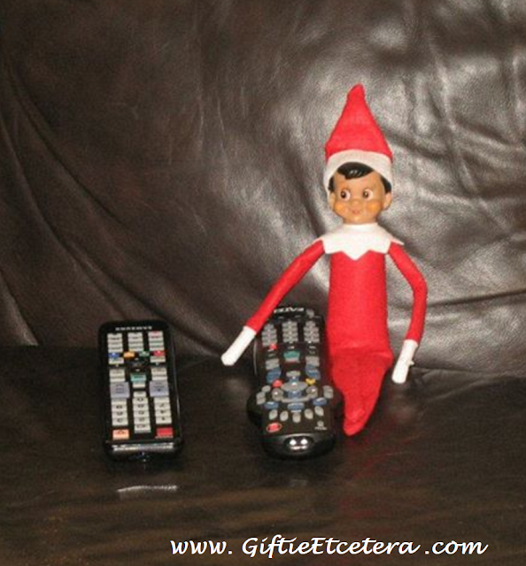 Elf on the Shelf Ideas, remote control