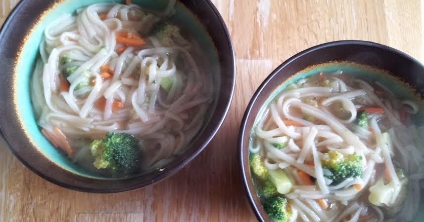 The Healthy Hoff: Hoff's Broccoli Udon Noodles In Brown Sauce