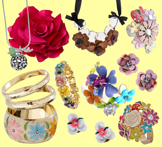floral jewellry