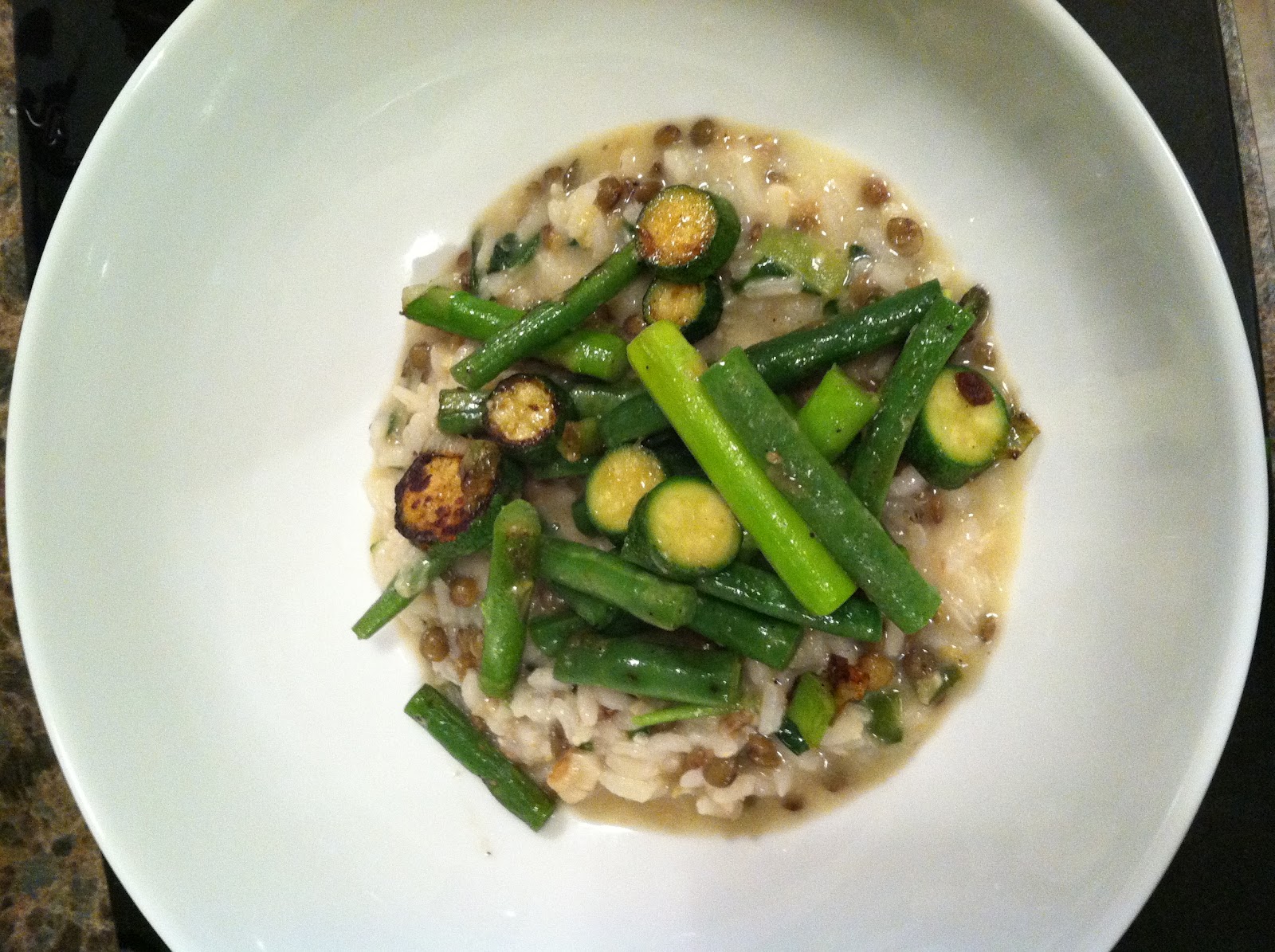 Fresh Fare Green Risotto