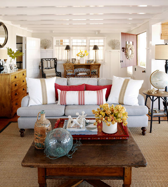 New Home Interior Design: Beachside Cottage Decorating