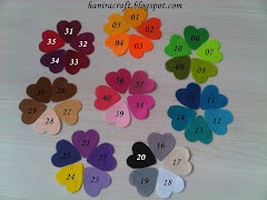 PILIHAN WARNA FELT