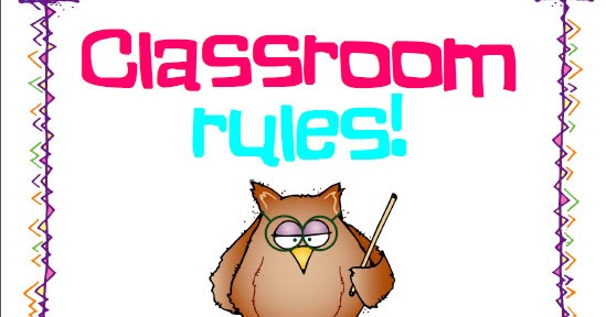 Pendidikan Membangun Personaliti: classroom rules