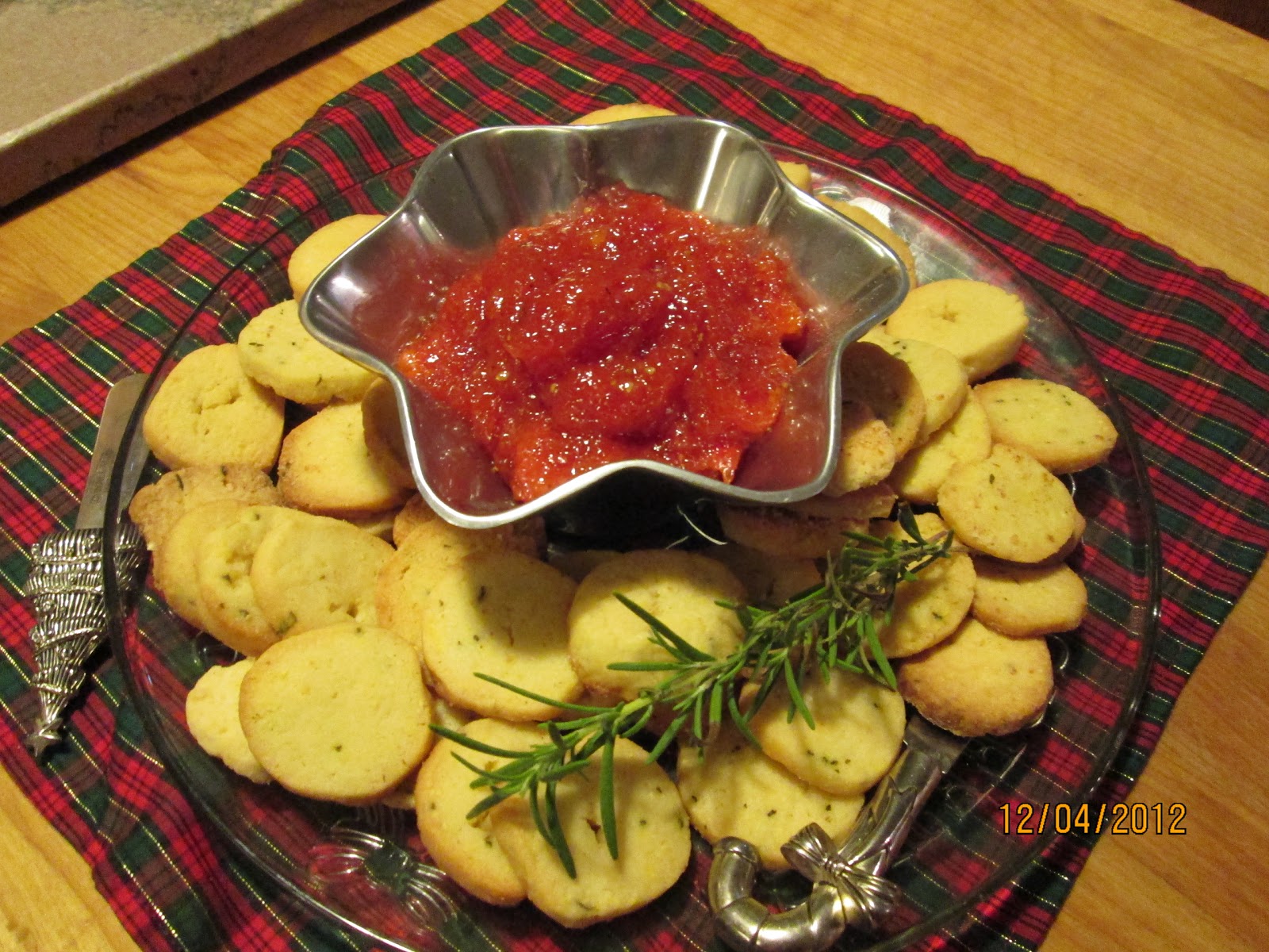 Cooking with Barry & Meta Tomato Jam w/ Rosemary Cookies a Ks. 4H