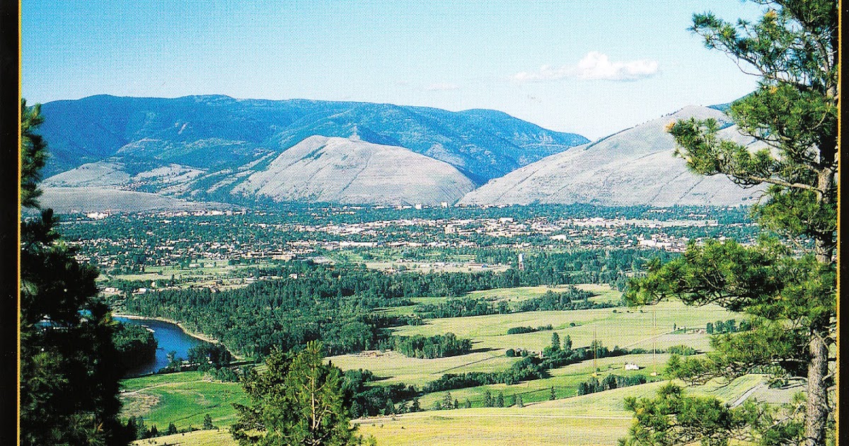 Janne's Postcards.: #73 Missoula, Montana, USA
