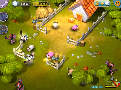Save Our Sheep HD - ปกป้องเหล่าแกะจากฝูงหมาป่าให้ได้