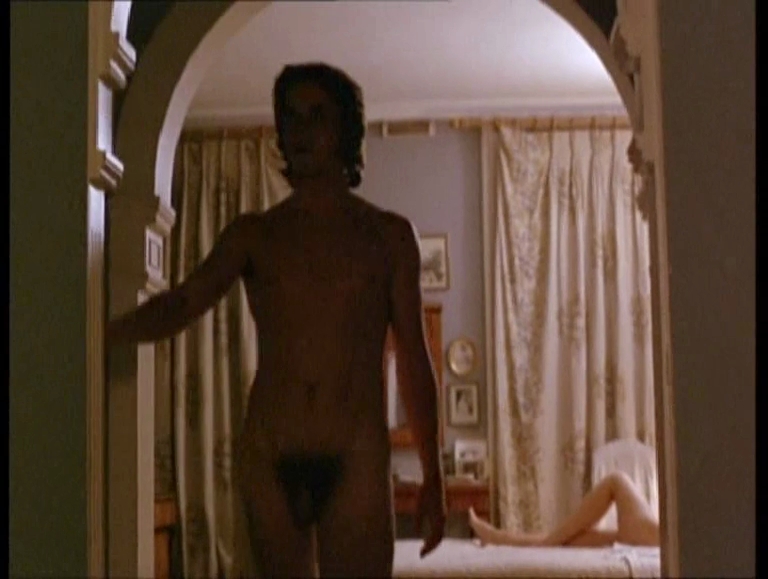 Christian Bale - Shirtless, Barefoot & Naked in "Metroland". 