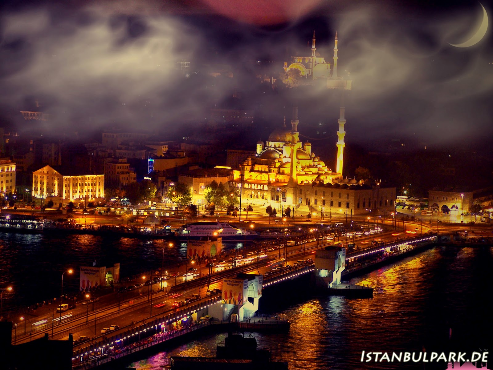 WOW: Download Istanbul City Night wallpapers