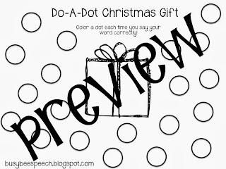 Busy Bee Speech: Christmas Worksheets &amp; MORE!
