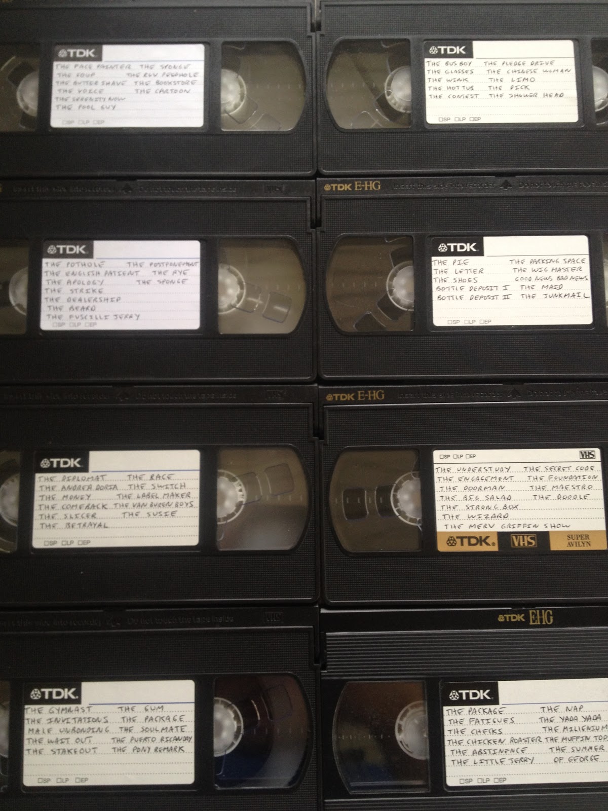 step off Seinfeld [VHS Set]