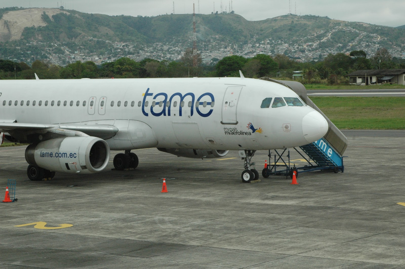 Esmeraldas News Avión de TAME no pudo despegar desde Esmeraldas