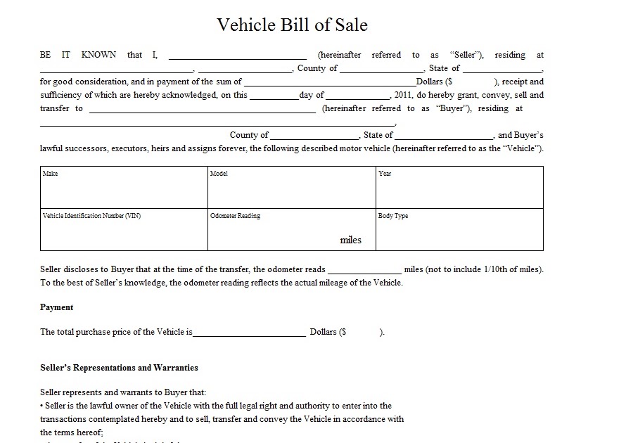 Writing a receipt for a private car sale image