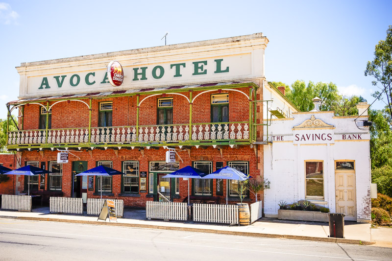 The Great Aussie Pub Crawl Avoca Hotel Avoca, Victoria