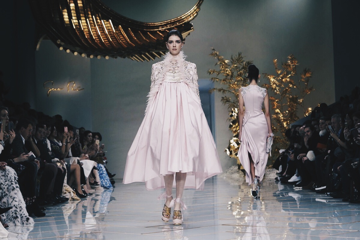 Ana Maddock- Guo Pei Paris Haute Couture Fashion Week SS16