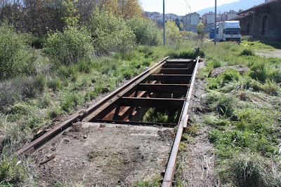 imagen de las vias del tren remitidas por el ayuntamiento
