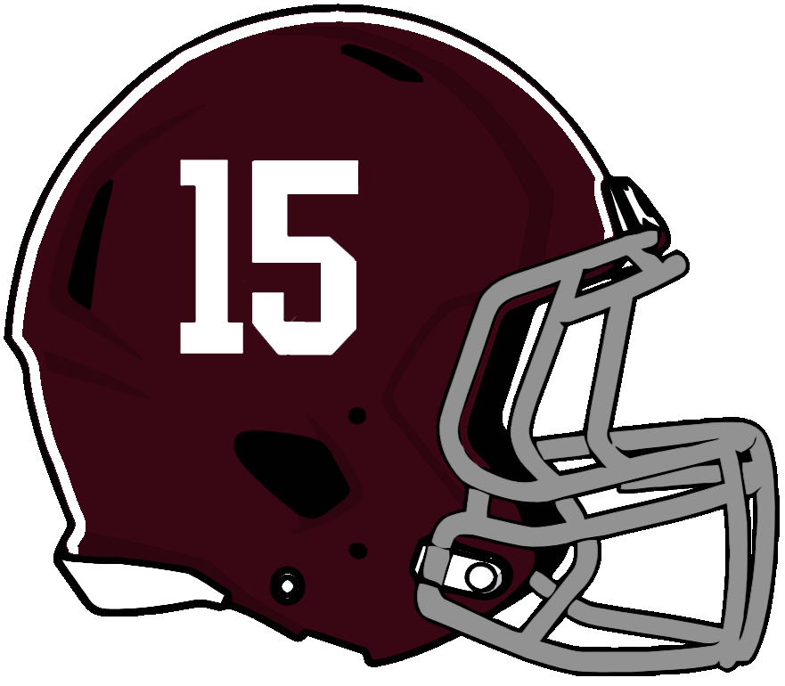 Mississippi High School Football Helmets 3A