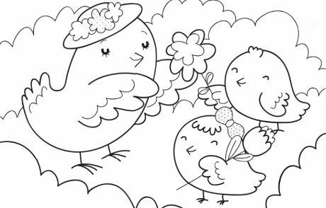 baul de ilusiones: Tarjetas para pintar el día de la madre