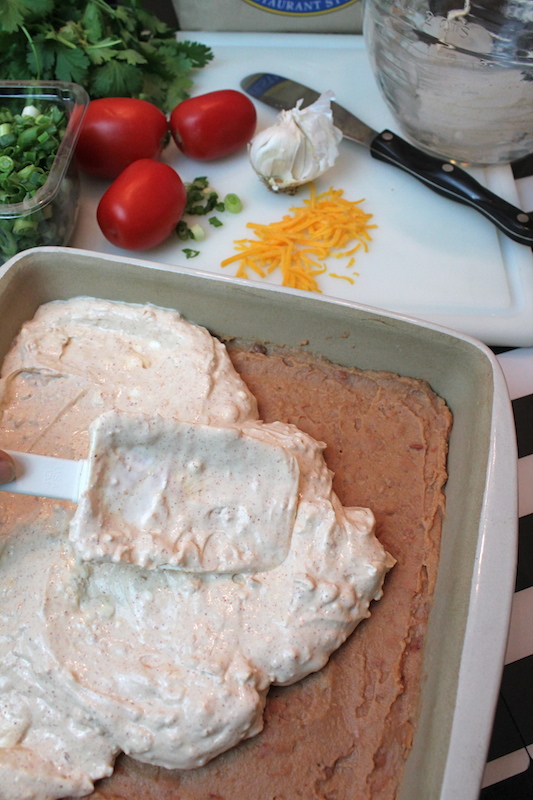 Warm Rosarita Bean Dip Party Appetizer Ideas LAURA'S little PARTY