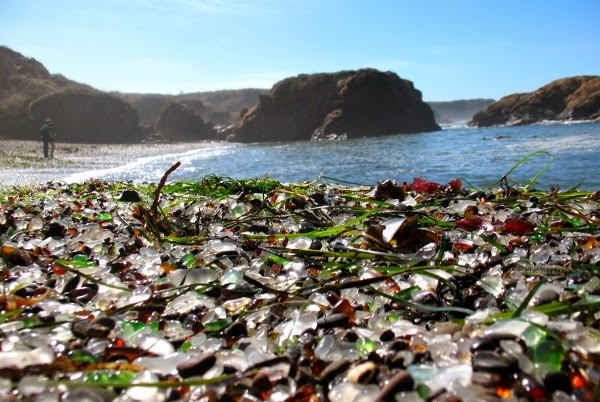 Dünyanın En İlginç Plajı Glass Beach Dünyanın Gezgini