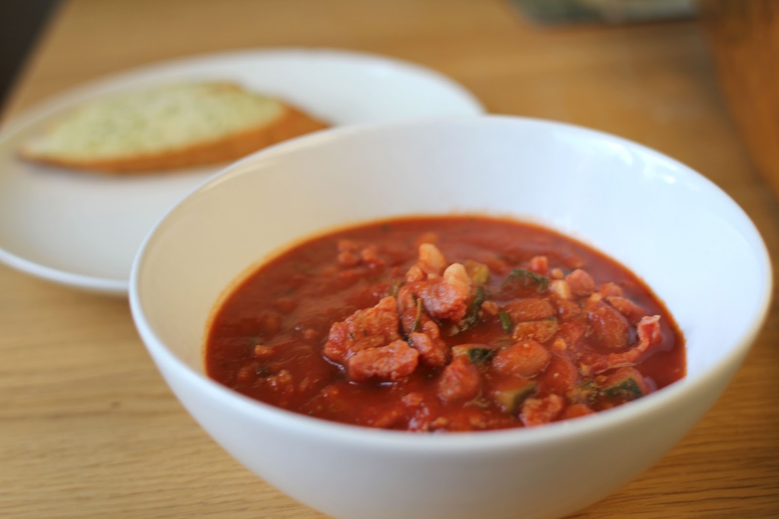 mamacook Chunky Bacon and Bean Soup