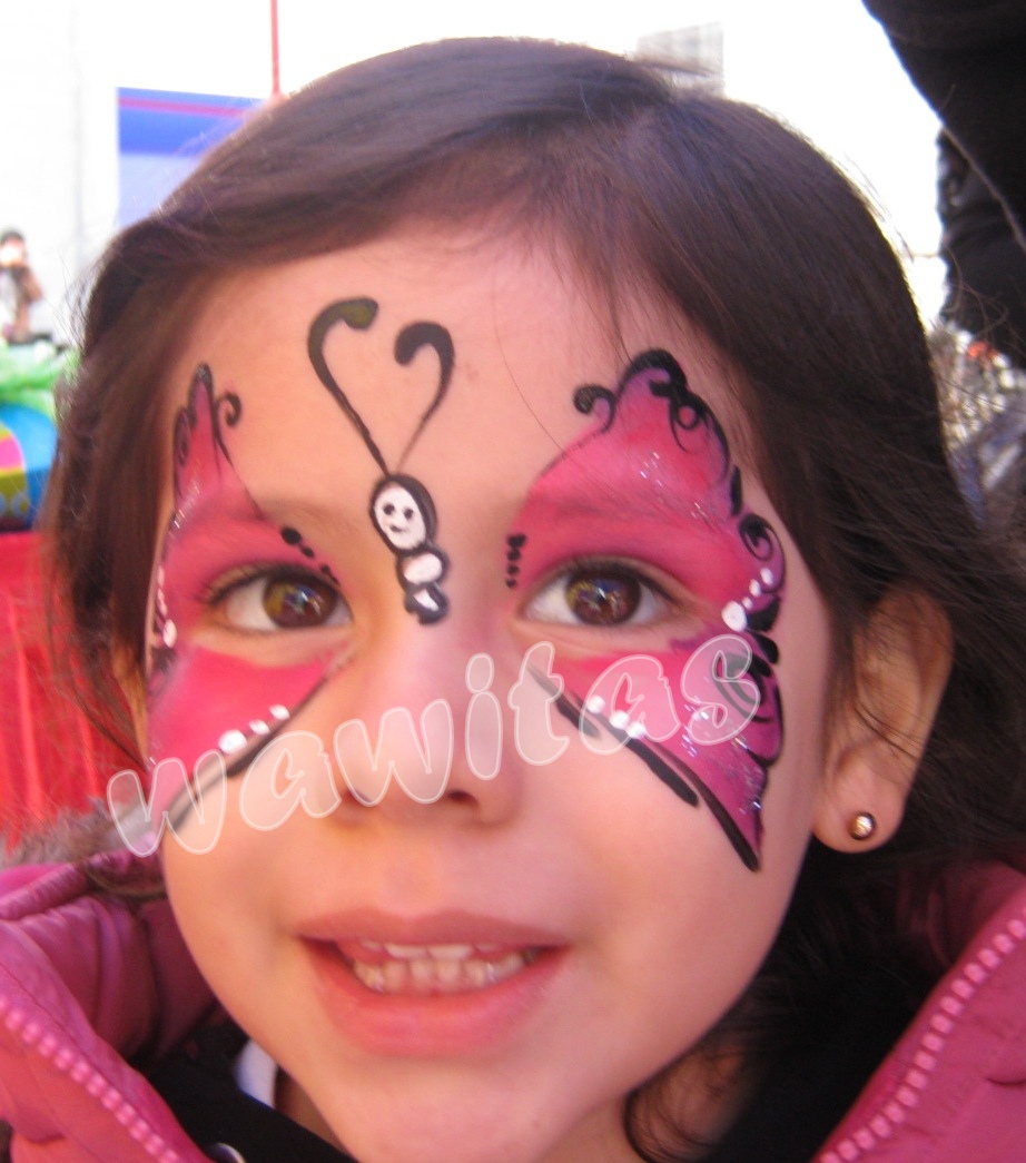 wawitas arte y diversion: Caritas Pintadas