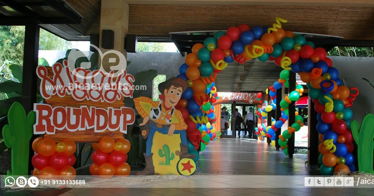 Aicaevents Toy Story Theme Birthday Party Decorations