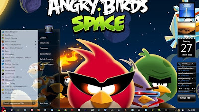 angry birds space theme