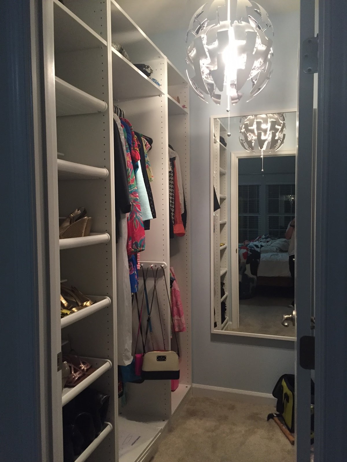 Building Our Strauss Townhome Master Closet Redesign The Final Product
