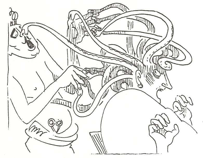 Cartoon Of Medusa
