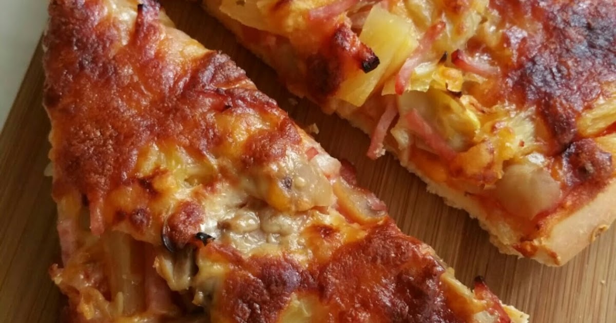 The Fussy Palate Thin Crust Hawaiian Pizza (Encore!)