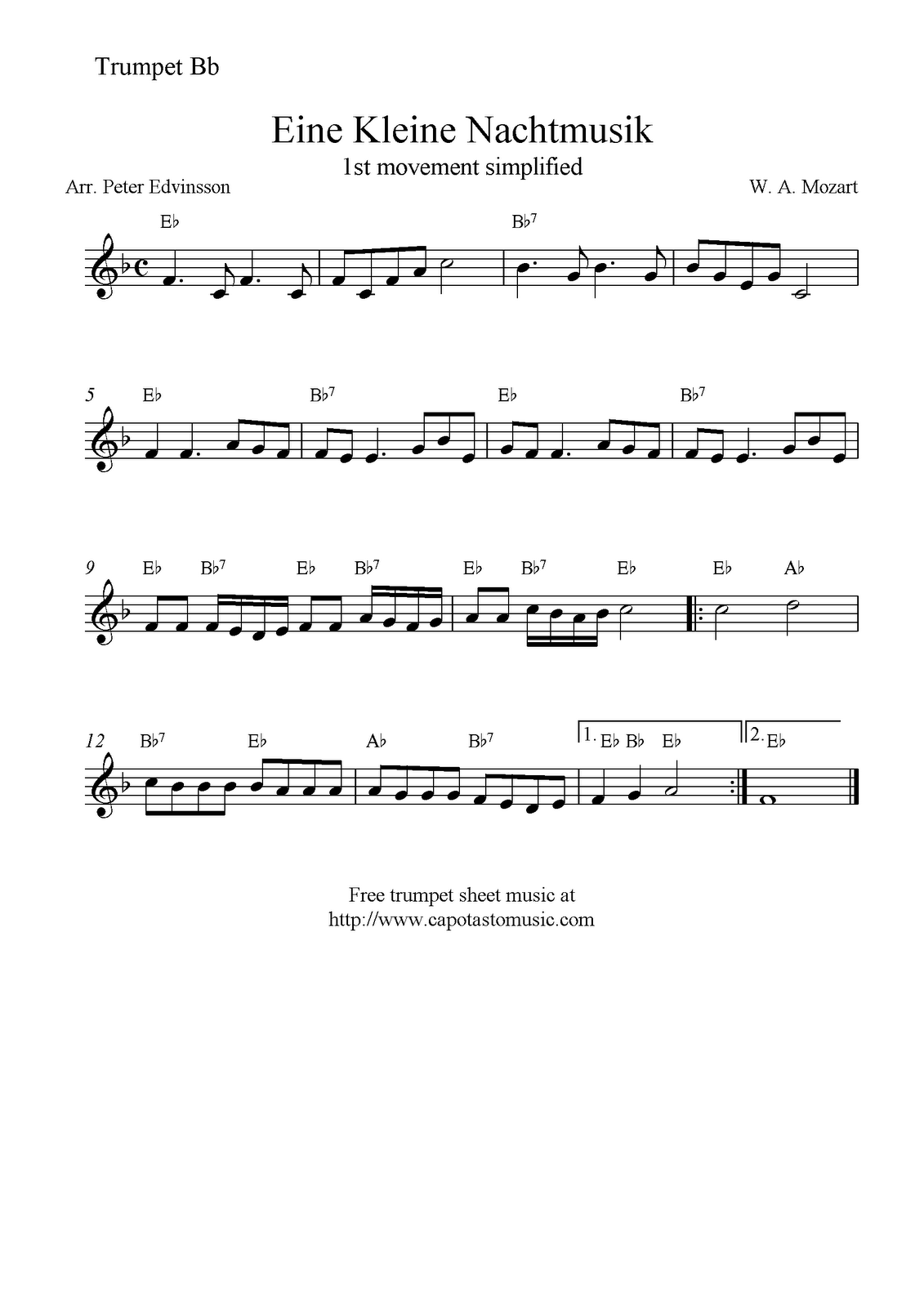 It is a graphic of Magic Free Printable Sheet Music for Trumpet It's just a picture of Magic Free Printable Sheet Music for Trumpet