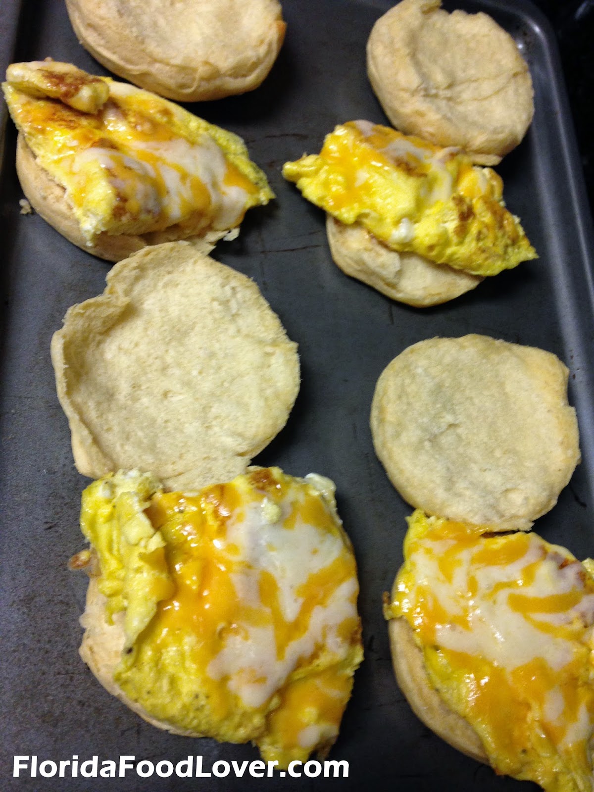 Florida Food Lover Biscuit Breakfast Sandwiches