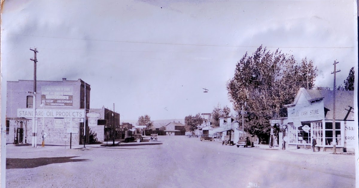Big Bend Railroad History Early Coulee City View