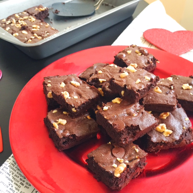 LactoseFree Valentine's Day Brownies One To Nothin'