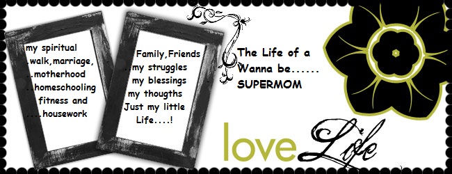 A Supermom NOT but Abiding in HIM....