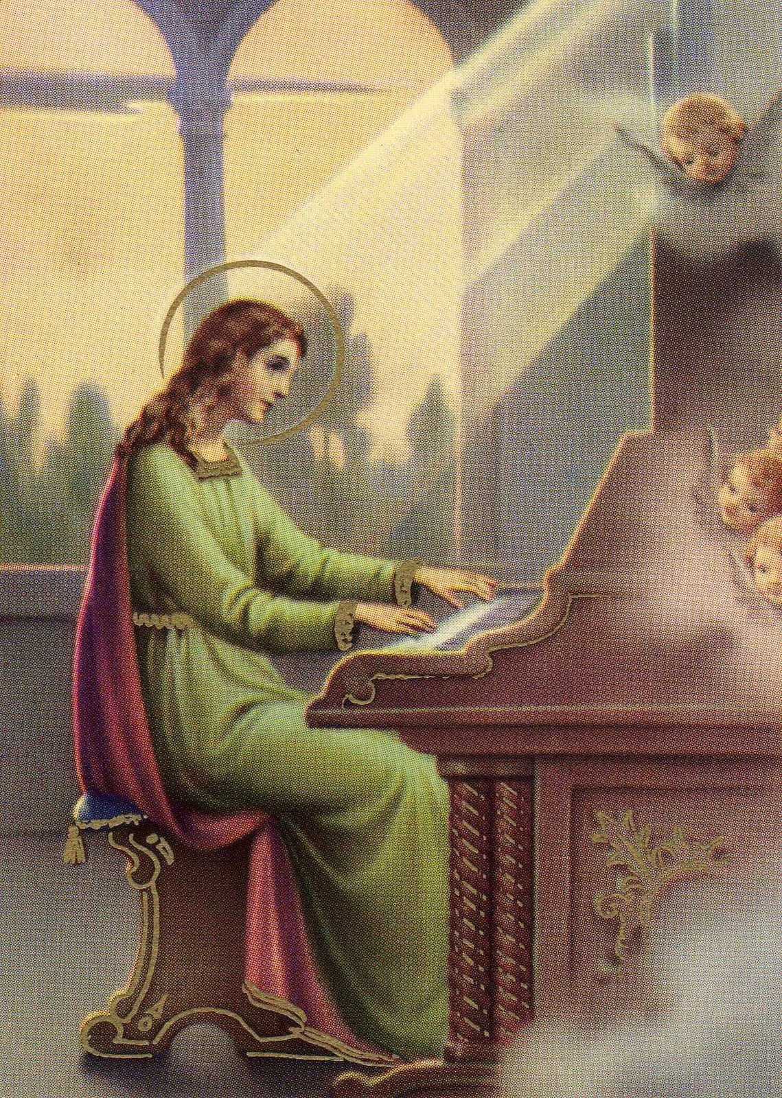 El Cancionero Católico Santa Cecilia, Patrona de la música