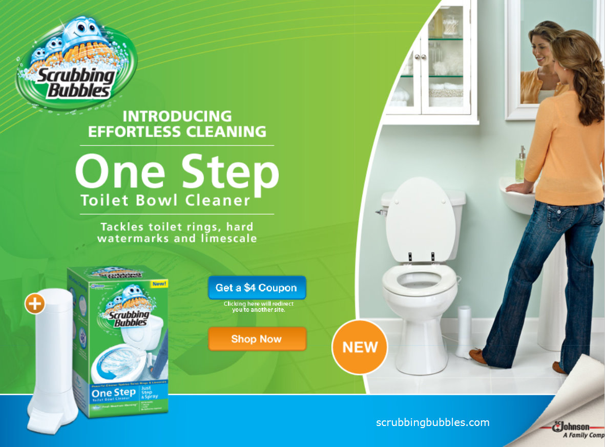 Barbara's Beat Save 4 on Scrubbing BubblesOne Step Toilet Bowl Cleaner