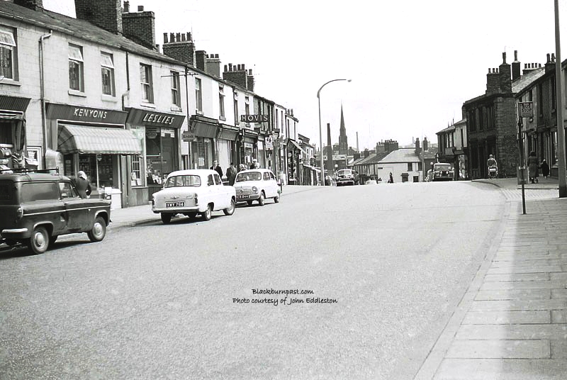 BLACKBURN PAST Bank Top looking towards Whalley Banks 1963