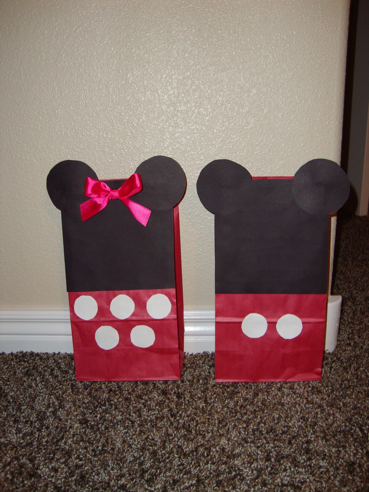 Minnie Mouse Gift Bags