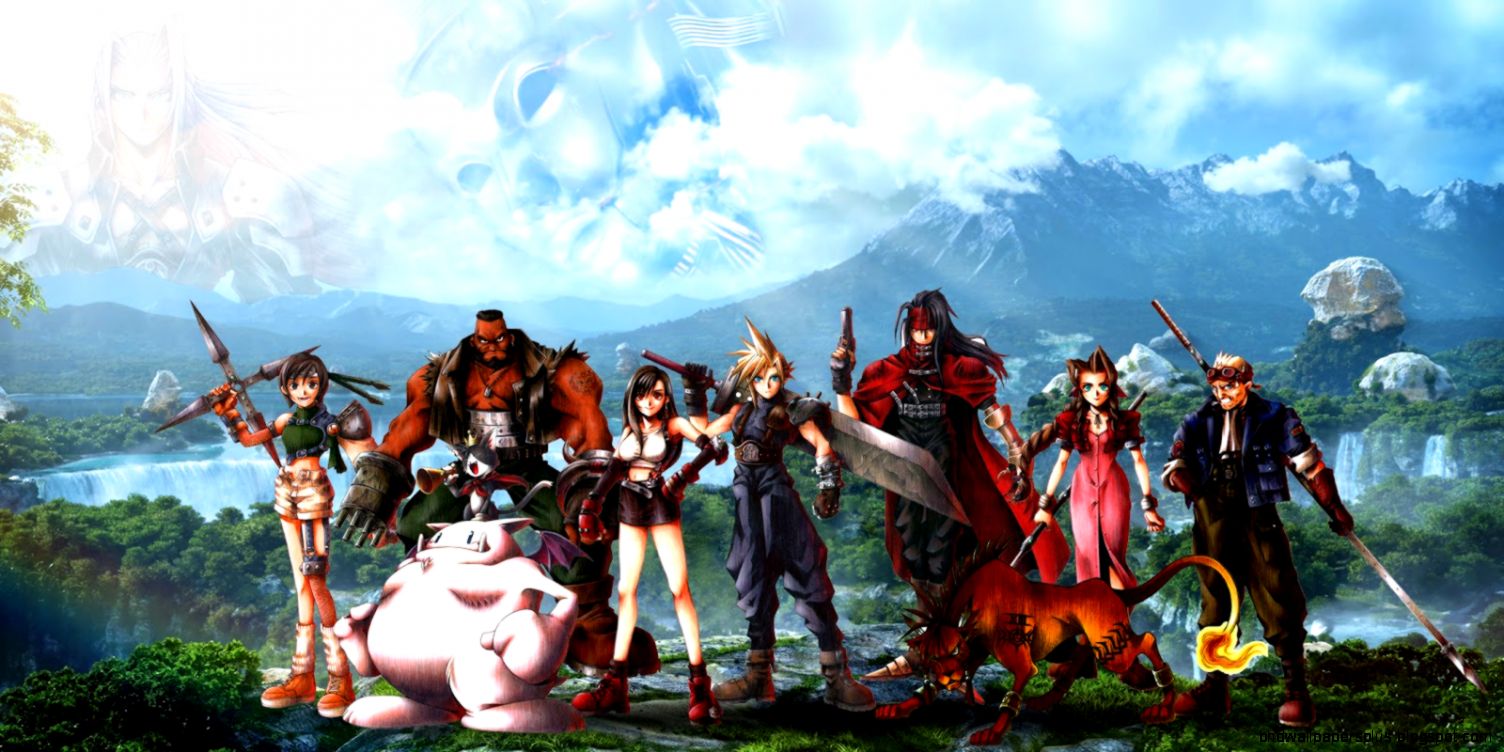 Alex T Design Final Fantasy VII Wallpaper 30x15 Alex T Design Final Fantasy VII Wallpaper 30x15