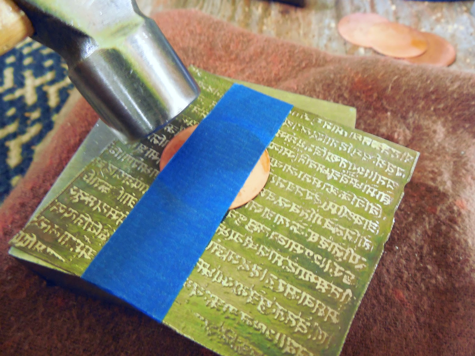 Art Jewelry Elements Making Your Own Texture Plates for Metal Embossing